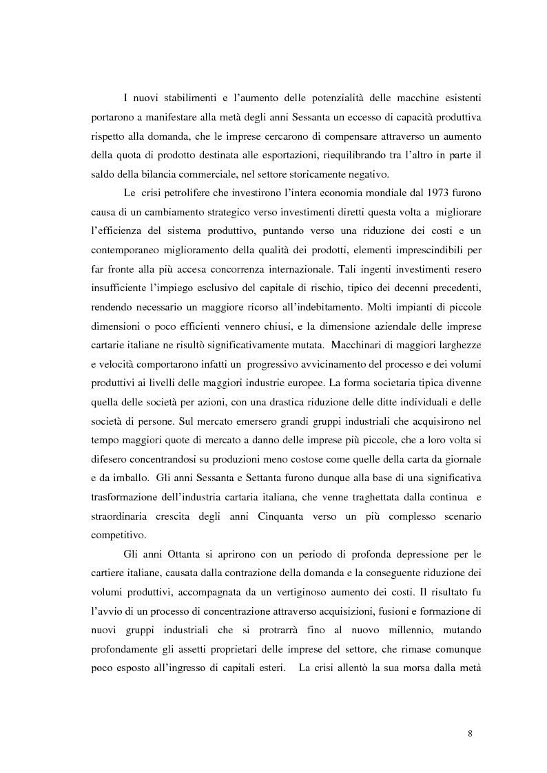 Anteprima della tesi: Tra tradizione e innovazione: l'industria della carta in Italia, Pagina 3