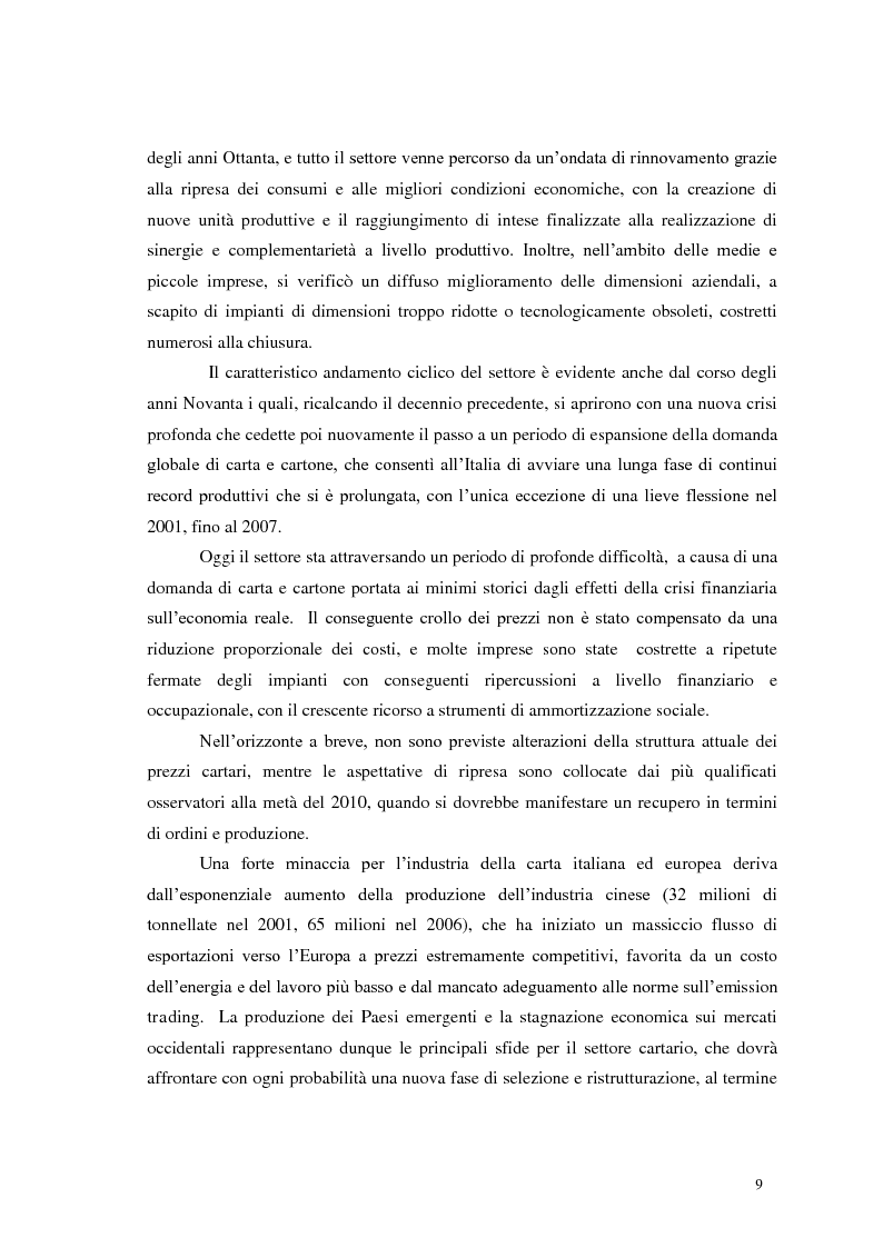 Anteprima della tesi: Tra tradizione e innovazione: l'industria della carta in Italia, Pagina 4