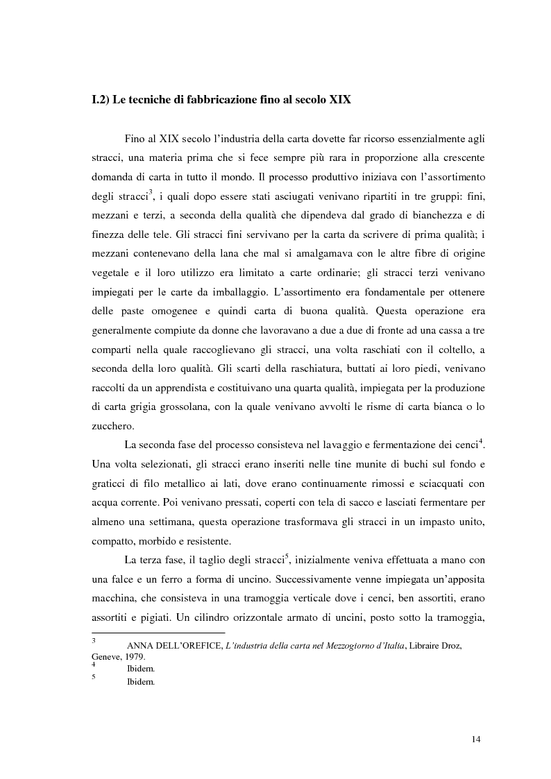 Anteprima della tesi: Tra tradizione e innovazione: l'industria della carta in Italia, Pagina 9