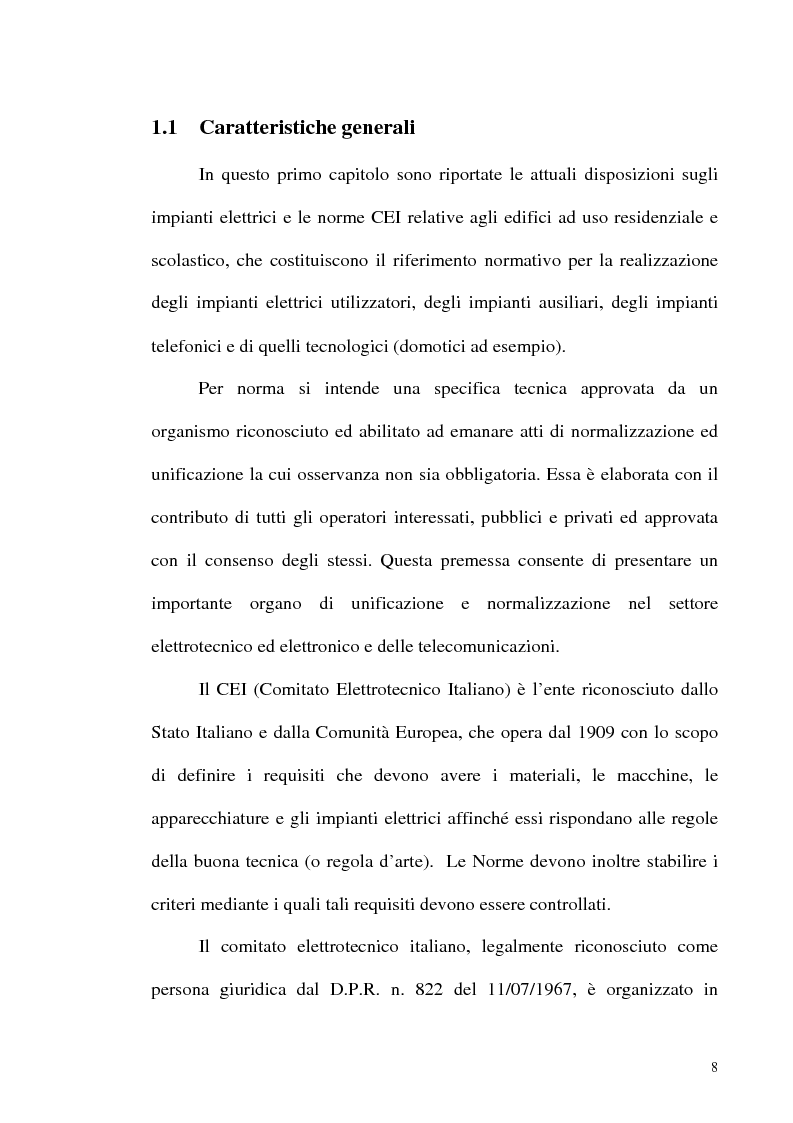 Anteprima della tesi: Sistemi domotici per il monitoraggio dei consumi energetici di edifici scolastici: la struttura ''Folcara'', Pagina 4