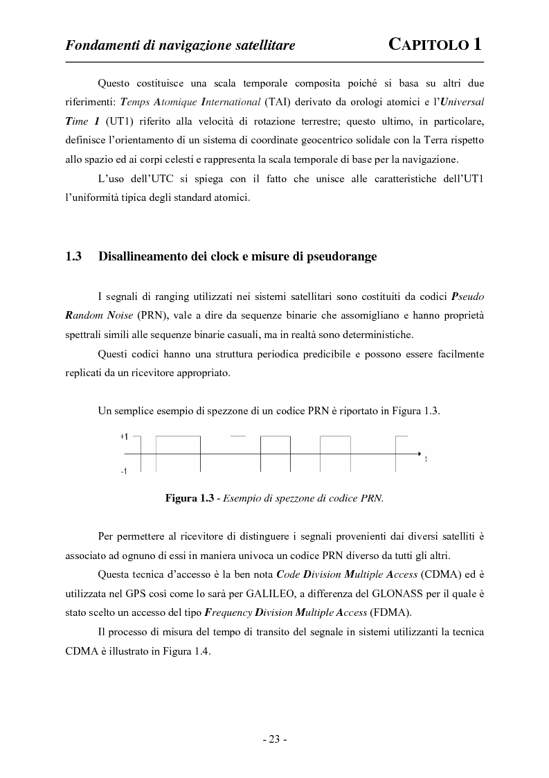 Anteprima della tesi: Analisi ed applicazioni aerospaziali del SIS (Signal In Space) del sistema Galileo, Pagina 13