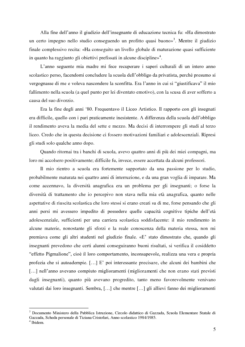 Anteprima della tesi: Identità umana, storia, letteratura. Il rapporto docente-studente., Pagina 2