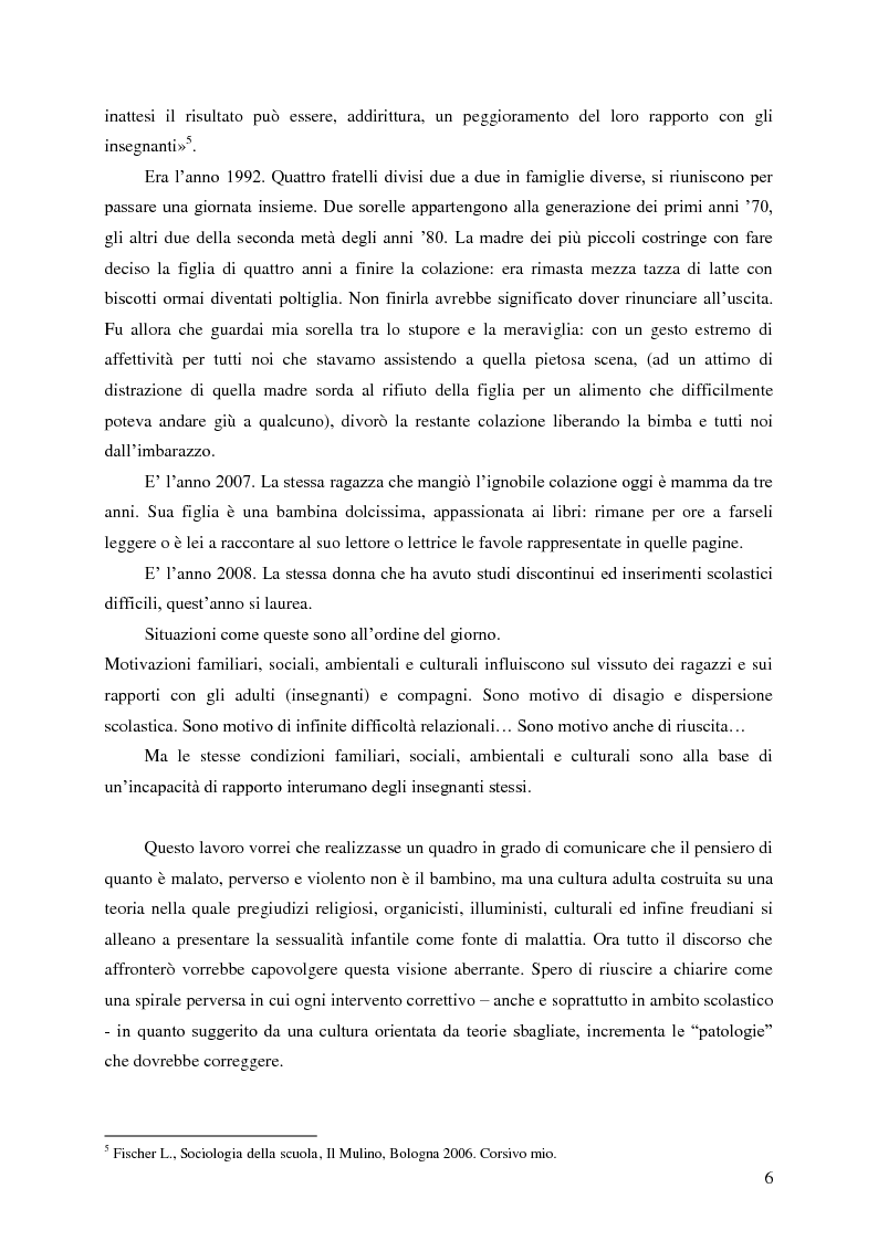 Anteprima della tesi: Identità umana, storia, letteratura. Il rapporto docente-studente., Pagina 3
