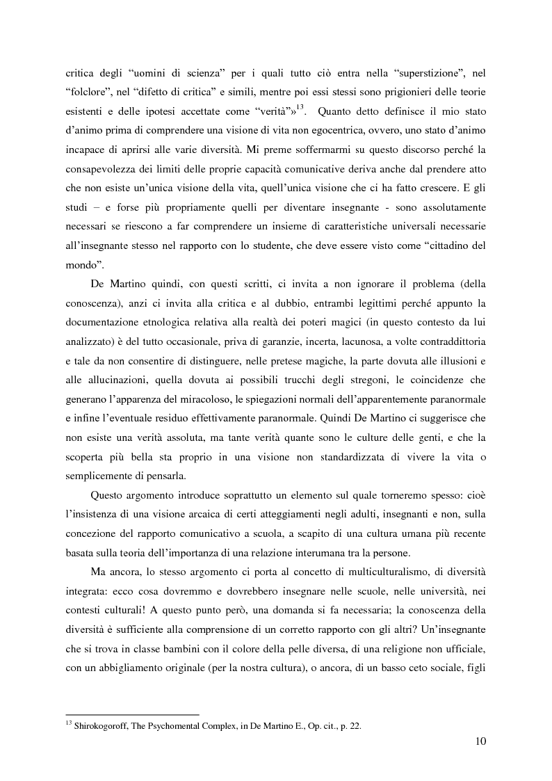 Anteprima della tesi: Identità umana, storia, letteratura. Il rapporto docente-studente., Pagina 7