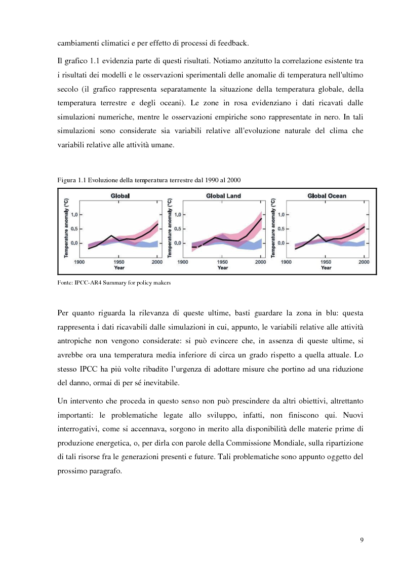 Anteprima della tesi: L'Italia torna al nucleare: elementi critici per la valutazione, Pagina 3
