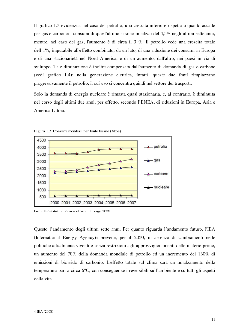 Anteprima della tesi: L'Italia torna al nucleare: elementi critici per la valutazione, Pagina 5