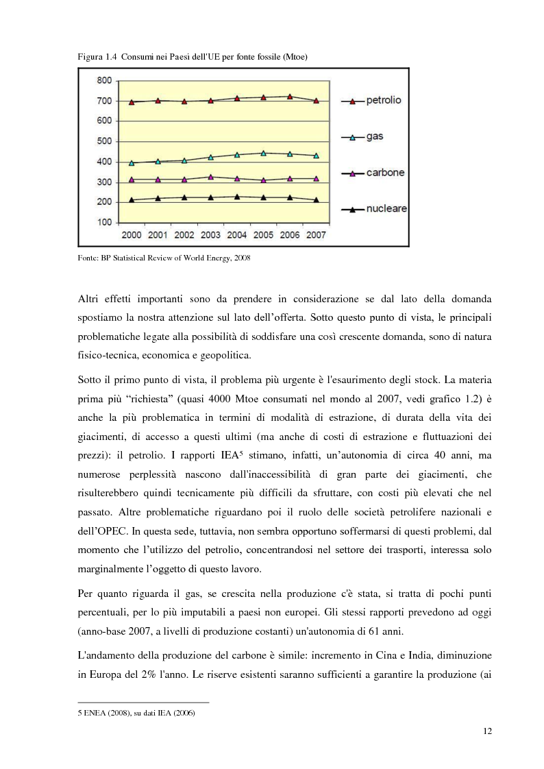 Anteprima della tesi: L'Italia torna al nucleare: elementi critici per la valutazione, Pagina 6