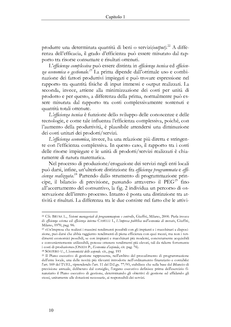 Anteprima della tesi: Il Bilancio sociale negli enti locali. Esperienze a confronto., Pagina 10