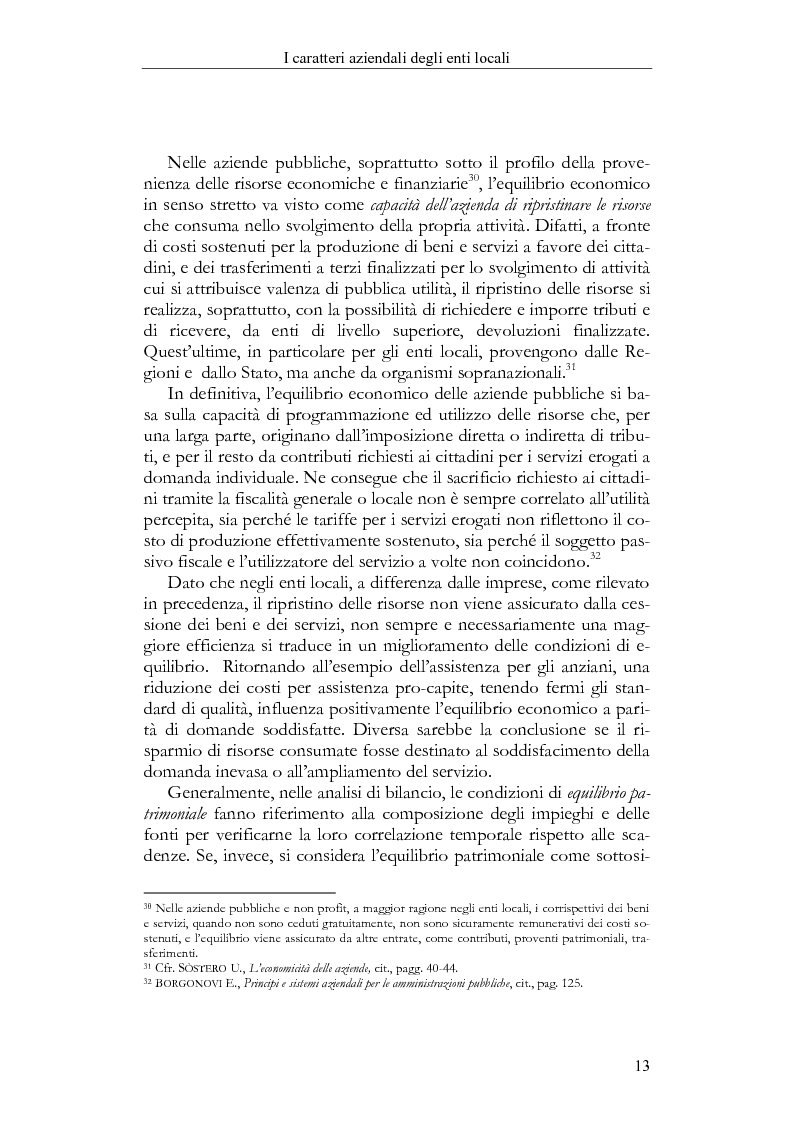 Anteprima della tesi: Il Bilancio sociale negli enti locali. Esperienze a confronto., Pagina 13