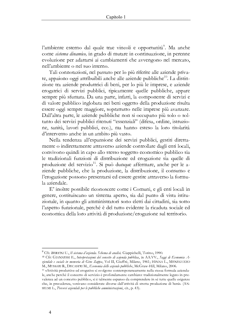 Anteprima della tesi: Il Bilancio sociale negli enti locali. Esperienze a confronto., Pagina 4