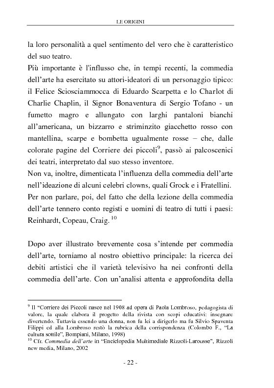 Anteprima della tesi: Signore e Signori, ecco a voi il varietà. L'evoluzione di un genere: dai primi varietà al one man show., Pagina 14