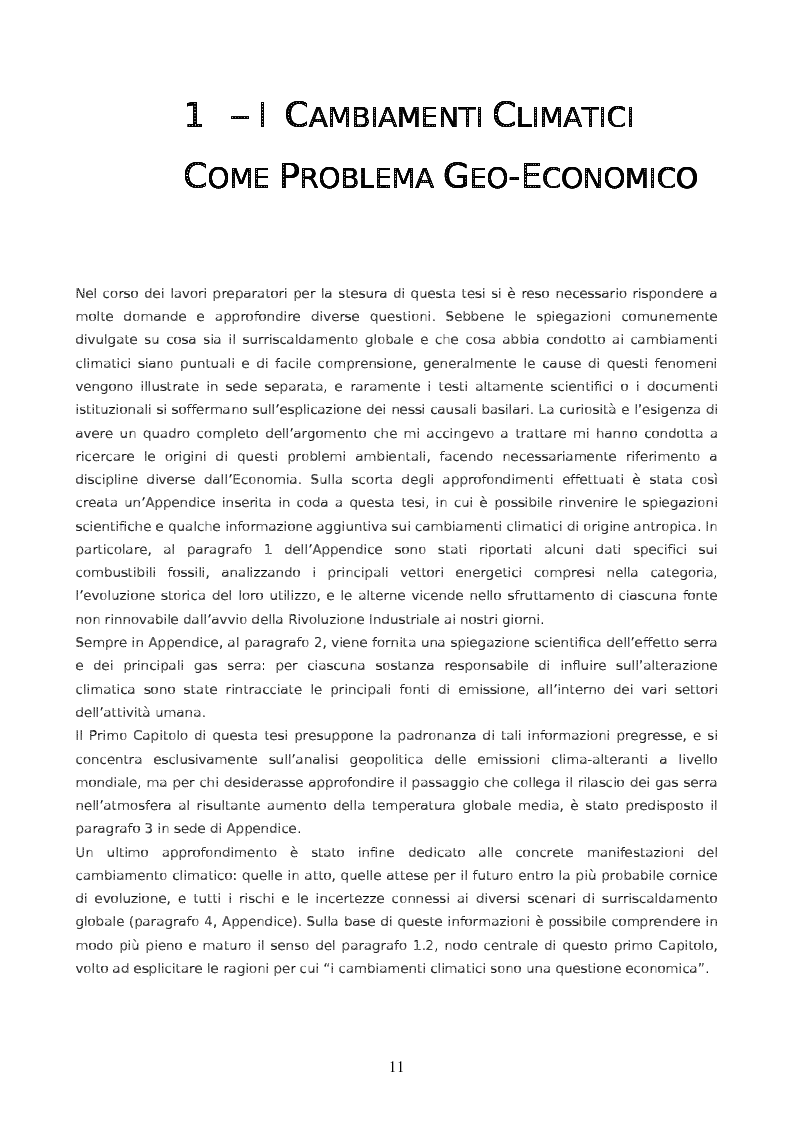 Anteprima della tesi: Da Kyoto a Copenhagen: il ruolo dell'Unione Europea, Pagina 6