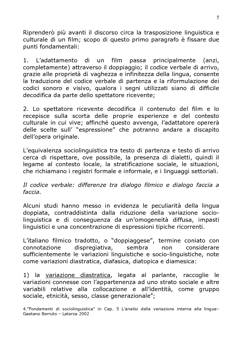 Anteprima della tesi: Come si traduce ''Wall Street''? Aspetti e problemi della traduzione filmica dall'inglese all'italiano. Analisi del film ''Wall Street'' di Oliver Stone (1987)., Pagina 3