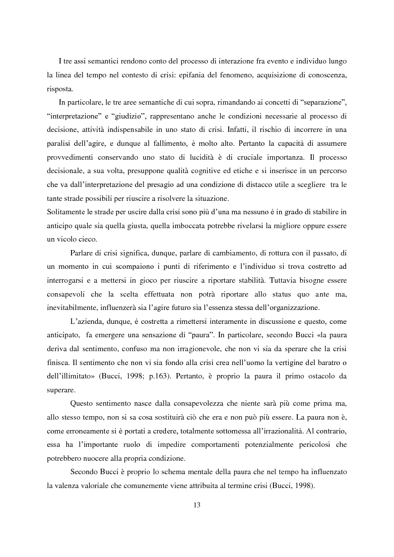 Anteprima della tesi: Crisis Management: la crisi finanziaria e la comunicazione delle banche, Pagina 2
