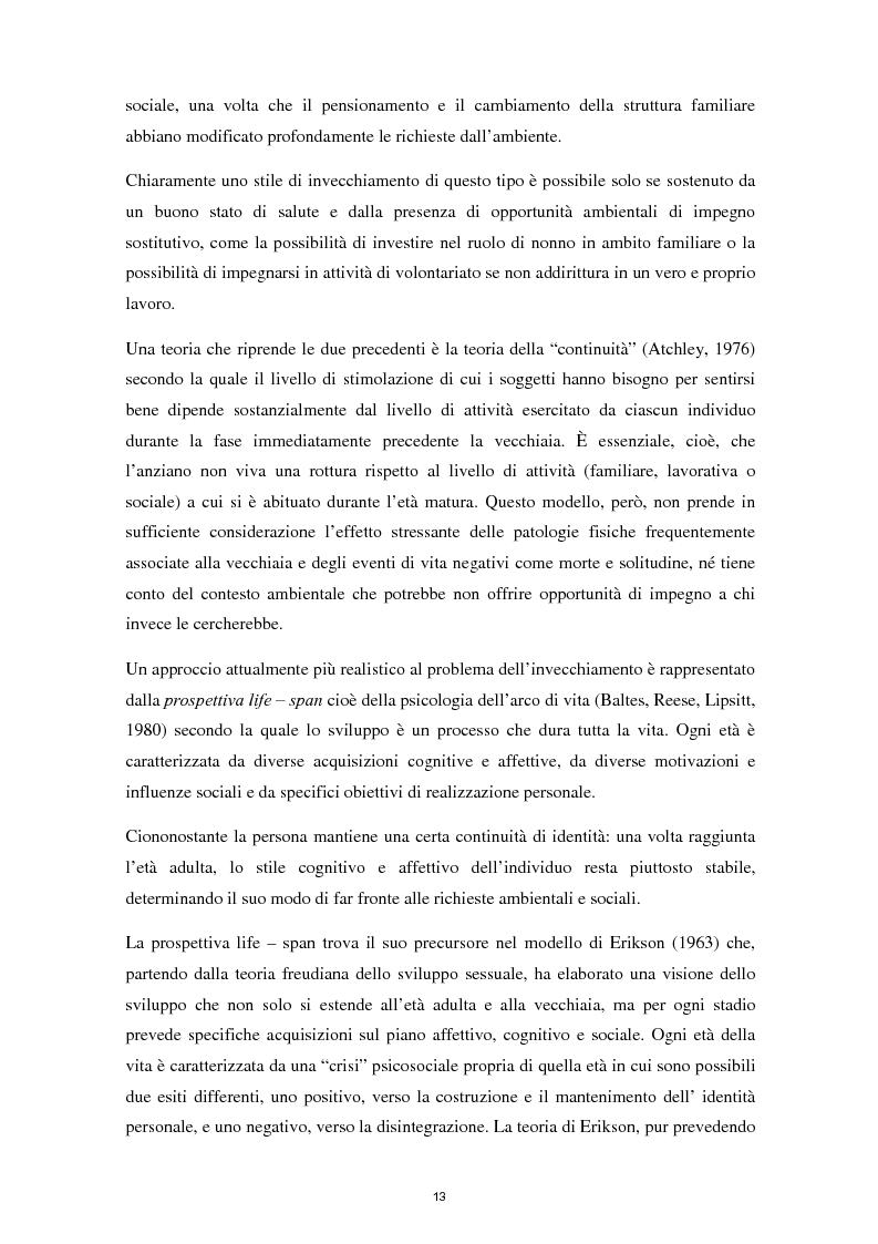 Estratto dalla tesi: L’invecchiamento e il ruolo delle emozioni inconsapevoli in un compito di memoria di lavoro