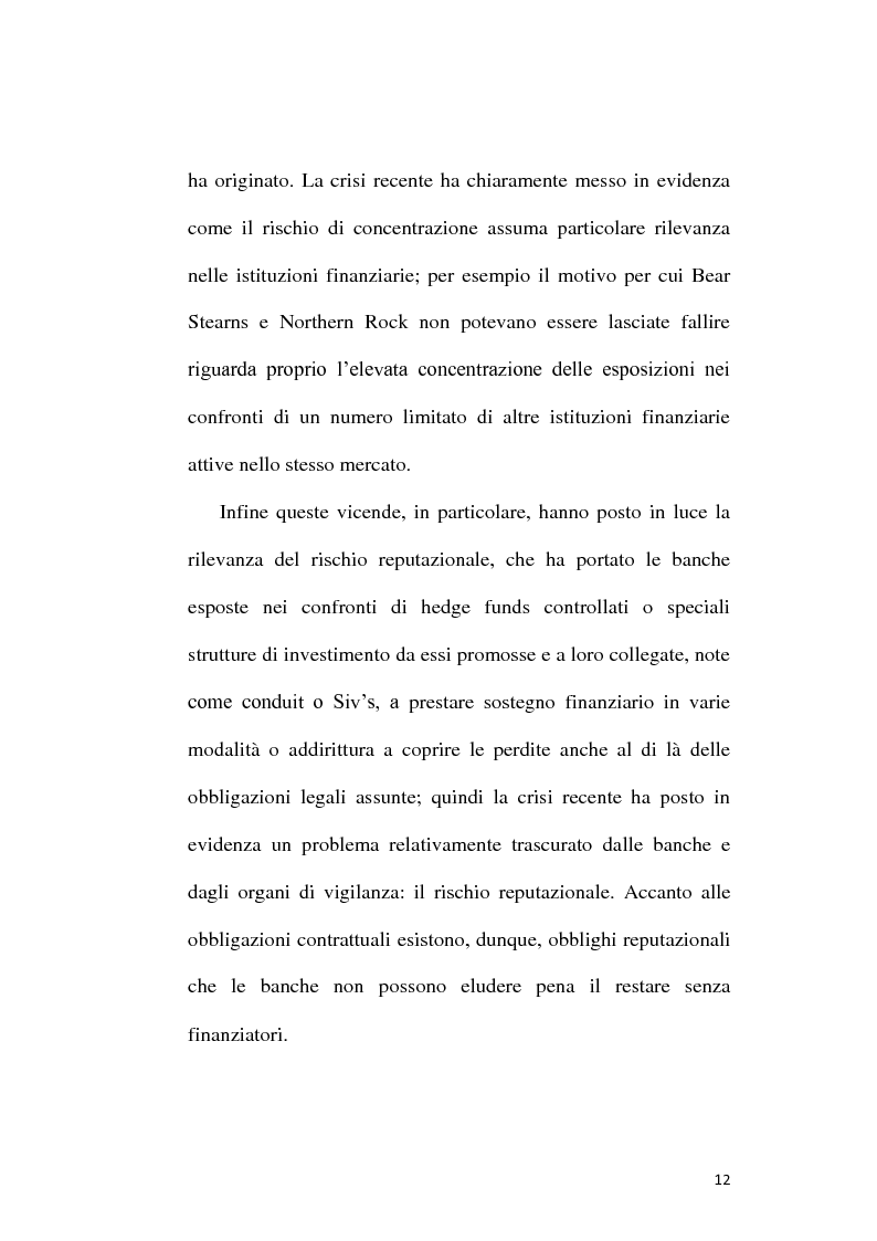 Anteprima della tesi: Il rischio reputazionale. Il caso della Northern Rock, Pagina 10