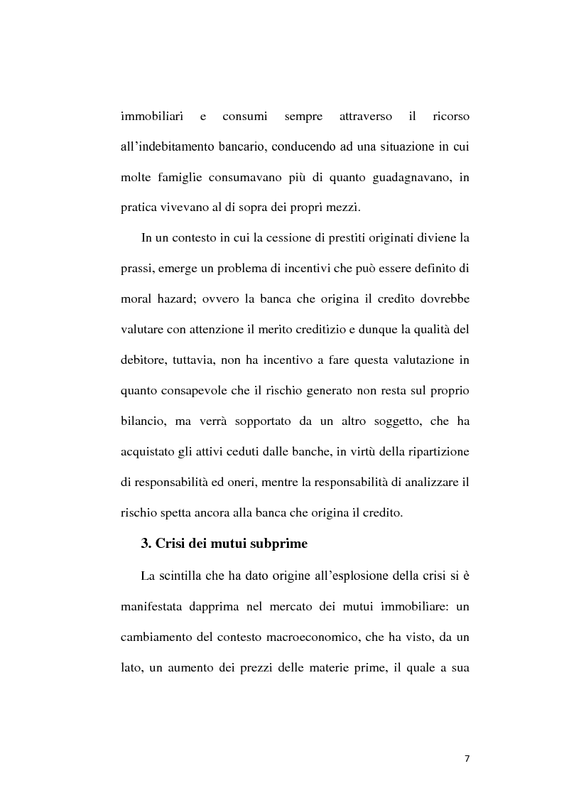 Anteprima della tesi: Il rischio reputazionale. Il caso della Northern Rock, Pagina 5