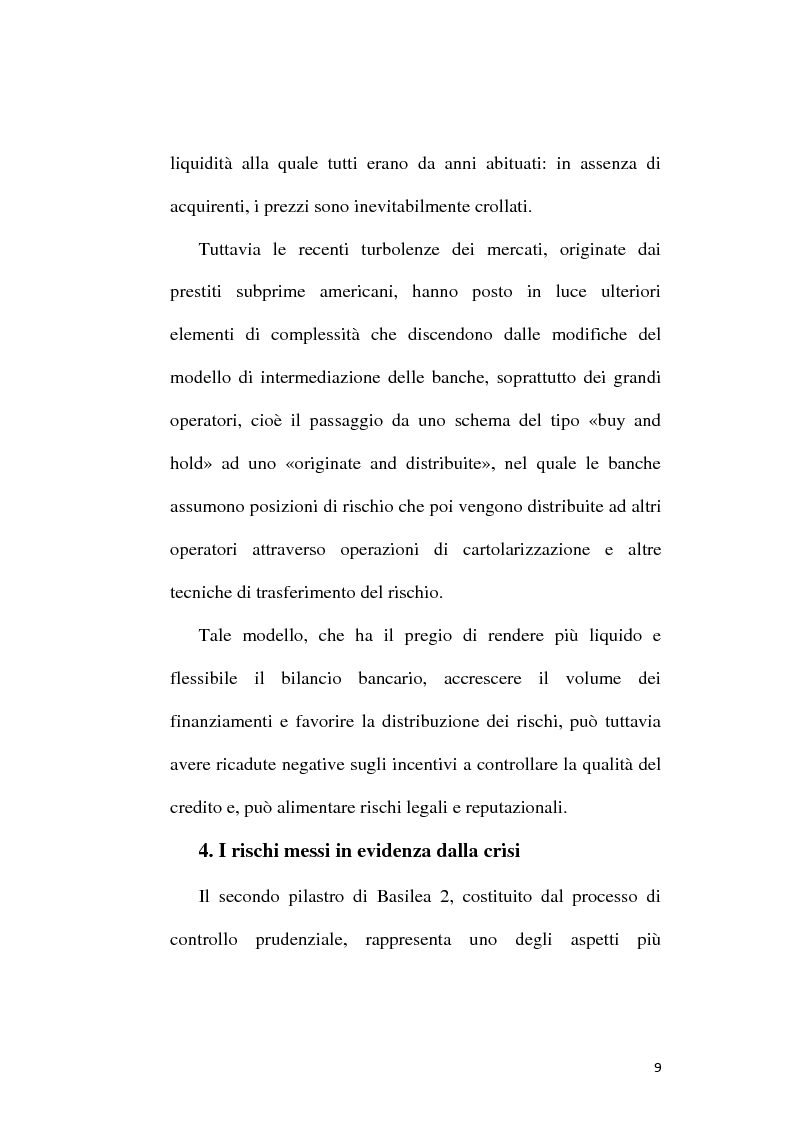 Anteprima della tesi: Il rischio reputazionale. Il caso della Northern Rock, Pagina 7