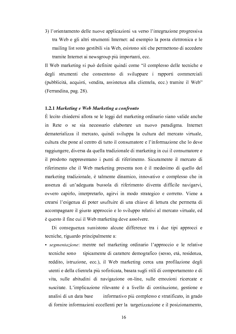 Anteprima della tesi: La promozione internazionale attraverso i siti Web: il caso Barilla, Pagina 14