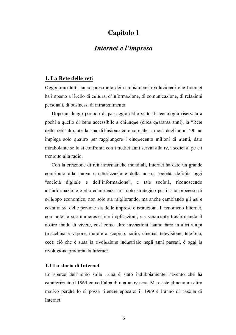 Anteprima della tesi: La promozione internazionale attraverso i siti Web: il caso Barilla, Pagina 4