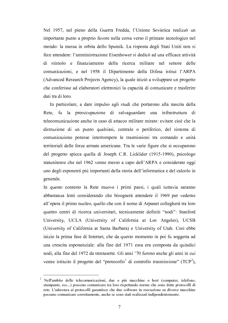 Anteprima della tesi: La promozione internazionale attraverso i siti Web: il caso Barilla, Pagina 5