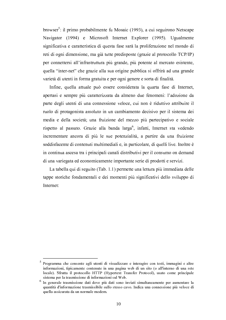 Anteprima della tesi: La promozione internazionale attraverso i siti Web: il caso Barilla, Pagina 8