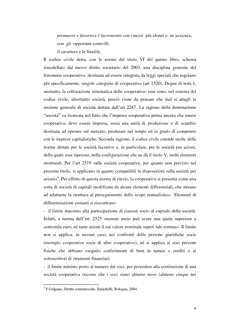 Anteprima della tesi: I consorzi di cooperative sociali: aspetti teorici ed applicativi, Pagina 2