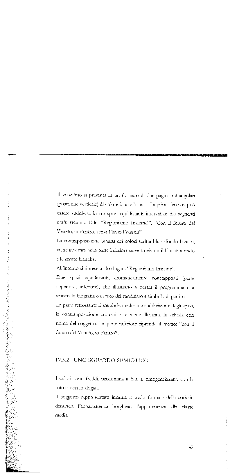 Anteprima della tesi: Strategie di persuasione elettorale durante le regionali 2005 in Veneto, Pagina 15