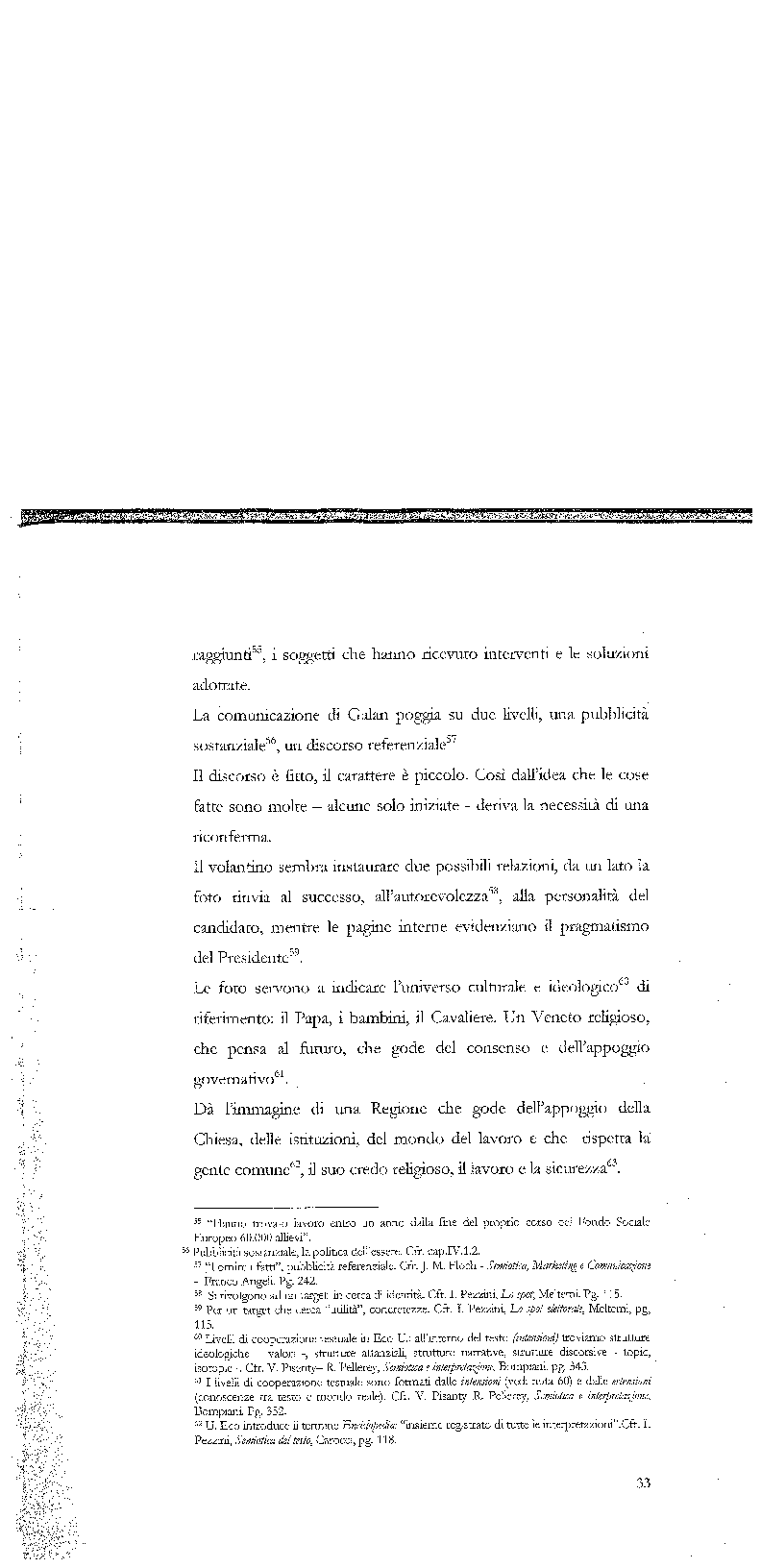 Anteprima della tesi: Strategie di persuasione elettorale durante le regionali 2005 in Veneto, Pagina 3