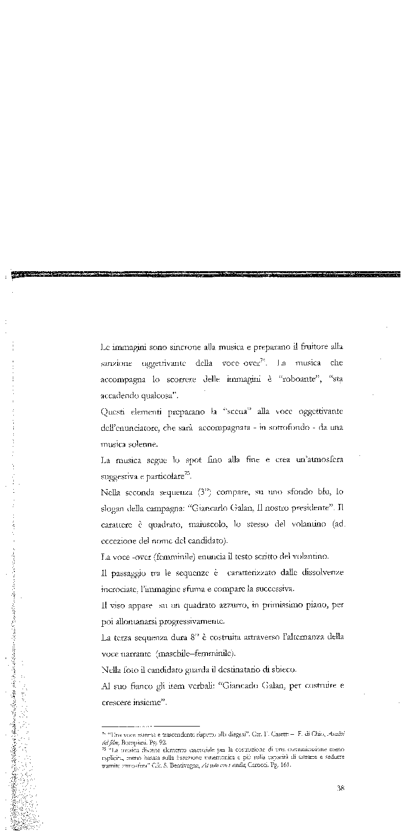 Anteprima della tesi: Strategie di persuasione elettorale durante le regionali 2005 in Veneto, Pagina 8