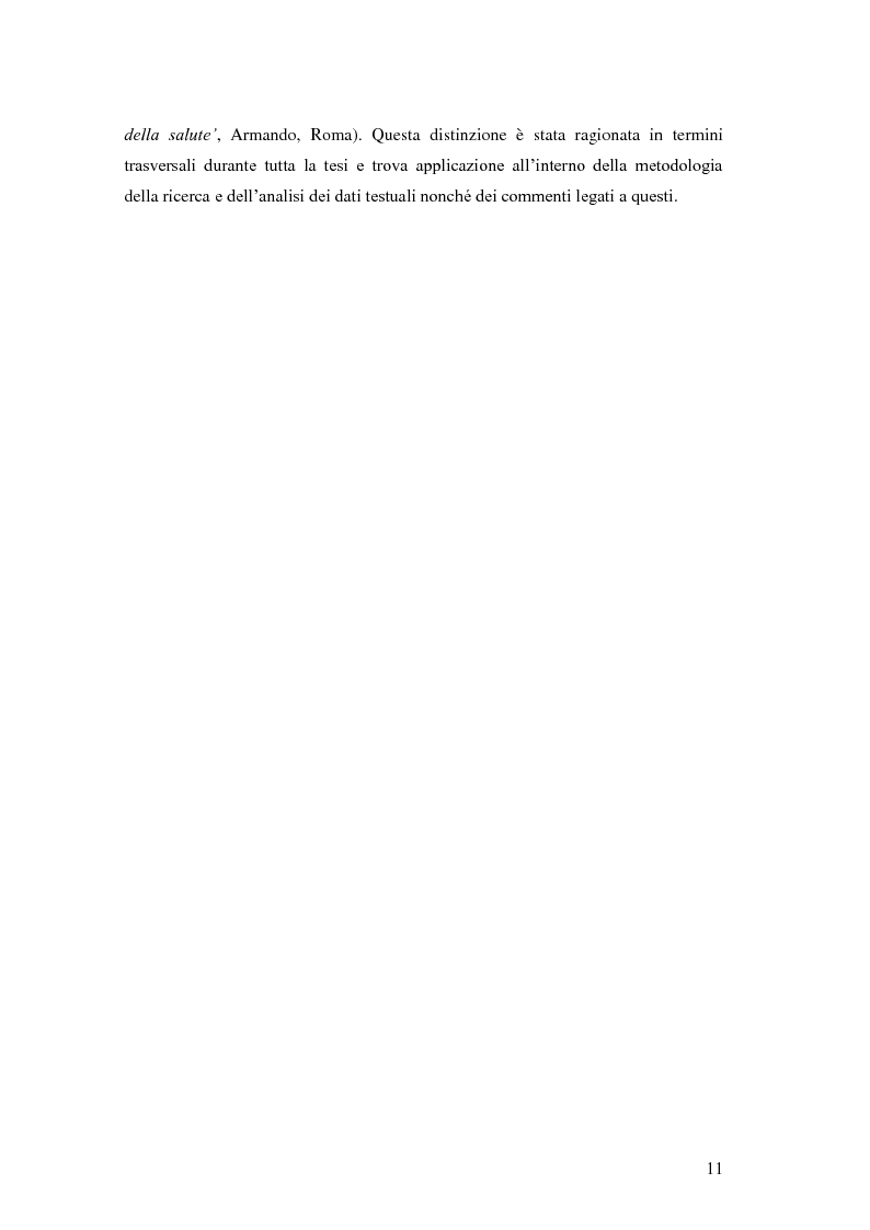 Anteprima della tesi: Rilievi epistemologici e metodologici della valutazione dell’efficacia in ambito socio-sanitario e una ricerca empirica in Sert di due regioni italiane, Pagina 4