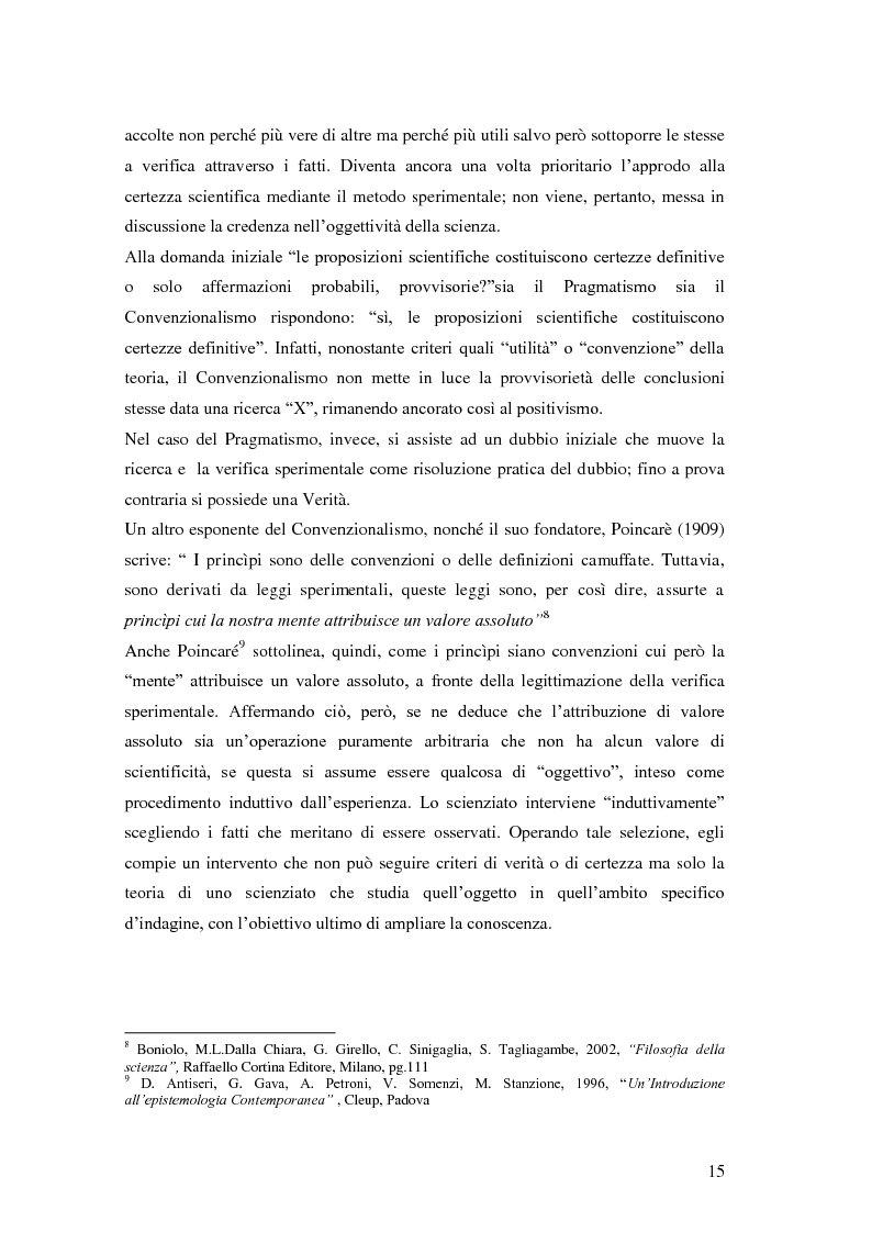 Anteprima della tesi: Rilievi epistemologici e metodologici della valutazione dell’efficacia in ambito socio-sanitario e una ricerca empirica in Sert di due regioni italiane, Pagina 8