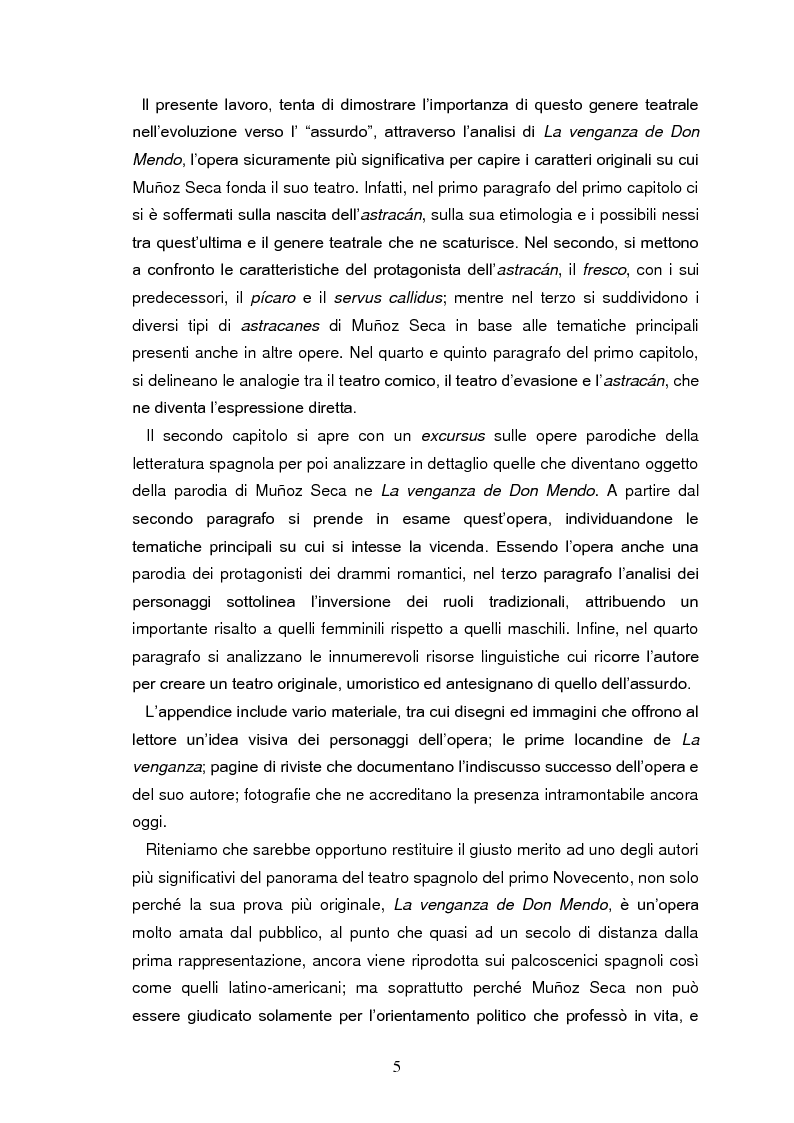 Anteprima della tesi: L'astracan di Munoz Seca: La venganza de Don Mendo, Pagina 2