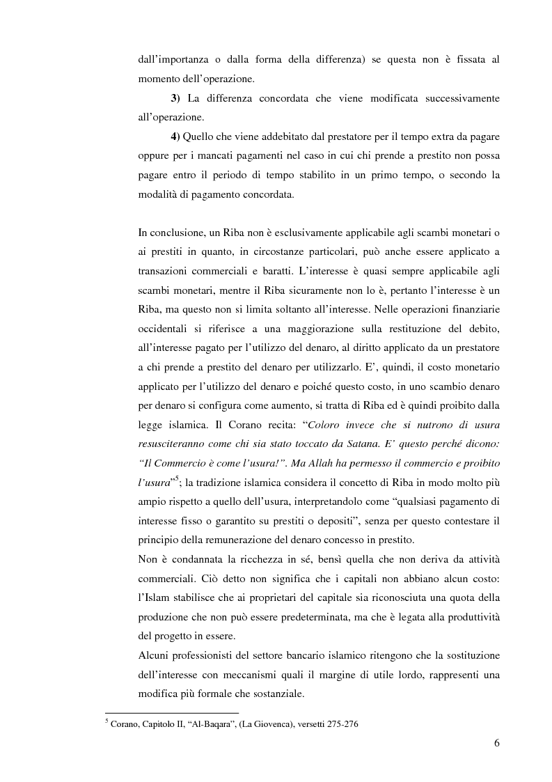 Anteprima della tesi: La finanza islamica, Pagina 5