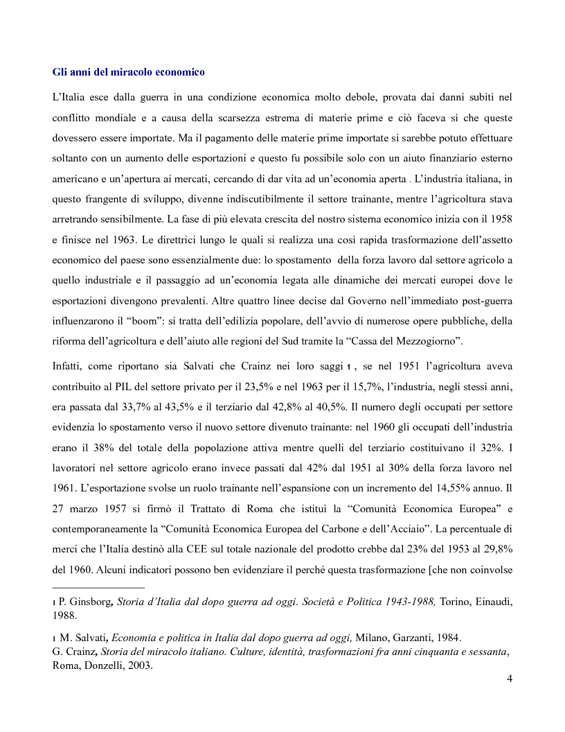 Anteprima della tesi: Cinecittà 1950/60 tra bussiness e mondanità una nuova Hollywood sul Tevere dalle pagine dell'Europeo, Pagina 2