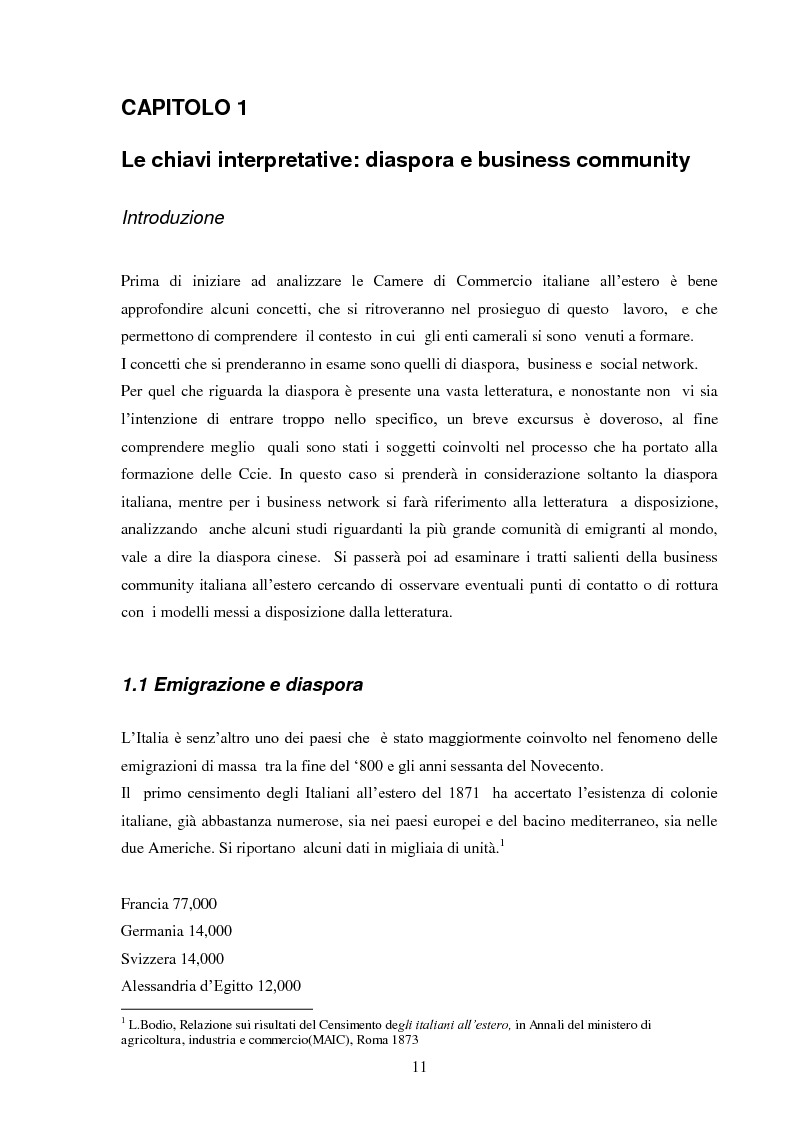 Anteprima della tesi: Il sistema delle Camere di Commercio italiane all'estero: rapporto con la business community e analisi di casi specifici, Pagina 5