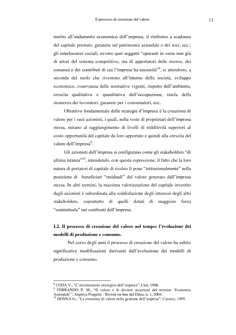 Anteprima della tesi: Risorse immateriali e valore, Pagina 7