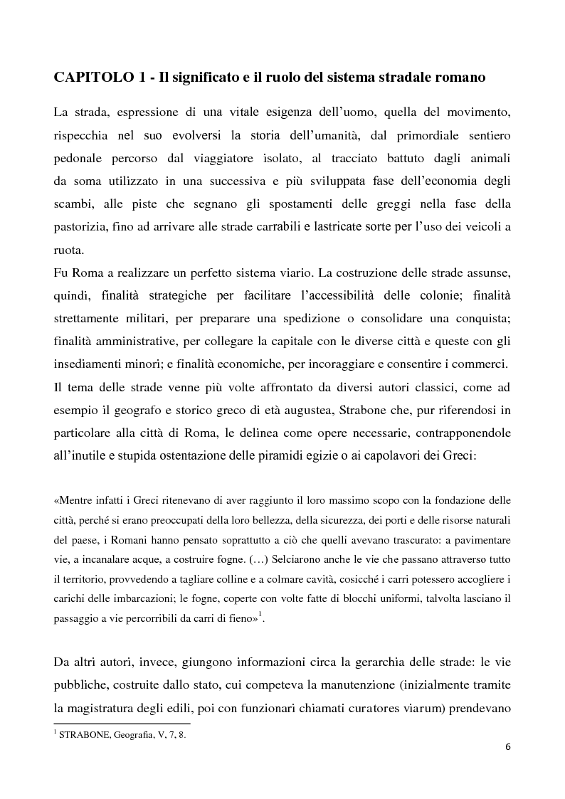 Anteprima della tesi: La scelta del tracciato delle strade romane in rapporto con il territorio, Pagina 3