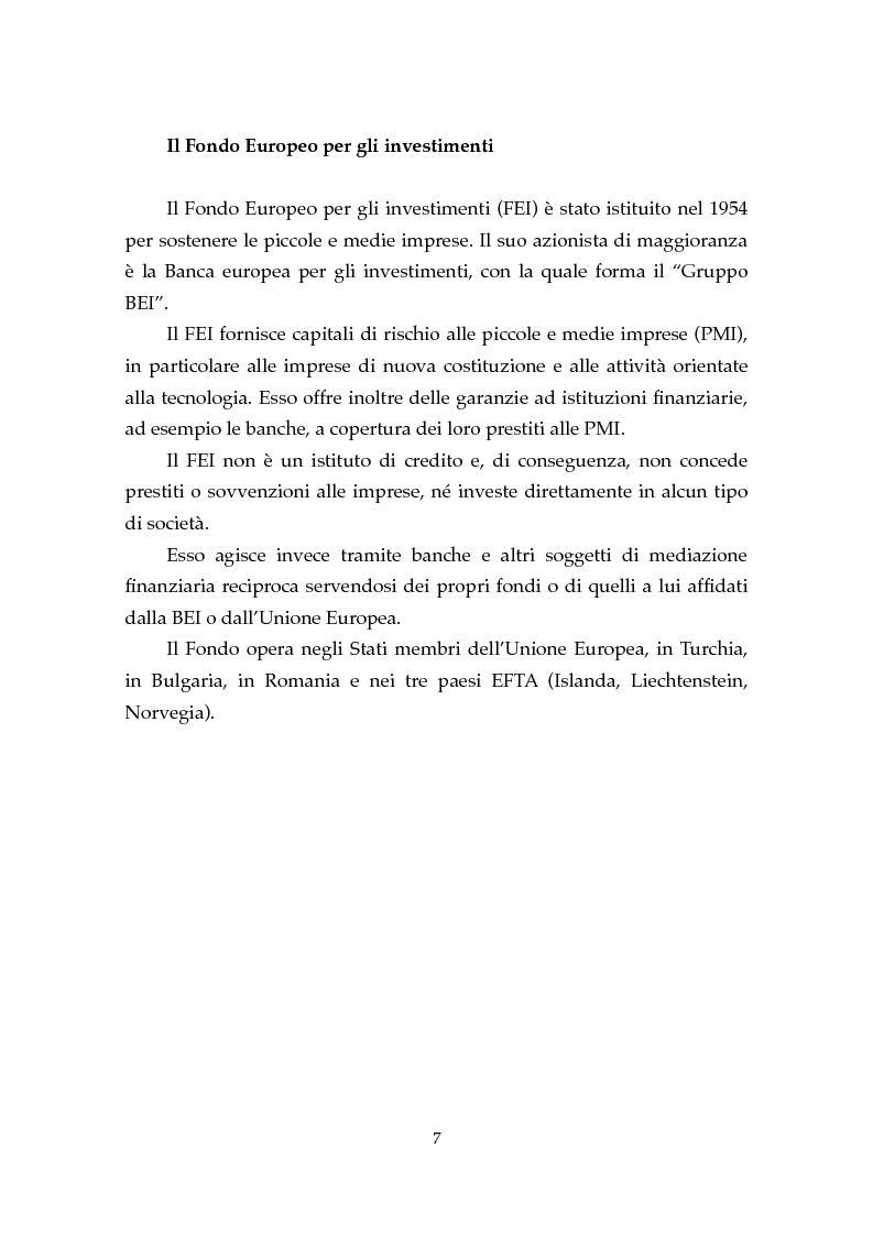 Anteprima della tesi: Gli investimenti della BEI nell'Italia meridionale, Pagina 3