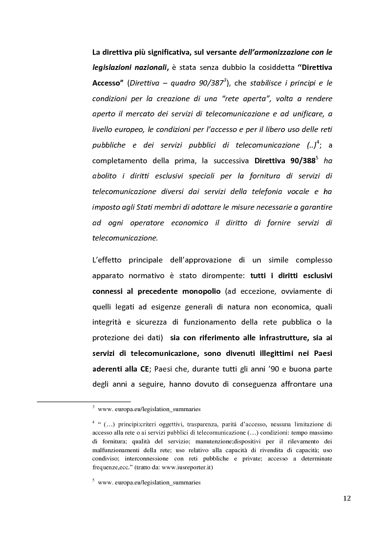 Anteprima della tesi: Mobile Virtual Network Operators. Criticità di posizionamento e marketing opportunities di settore in Italia., Pagina 10