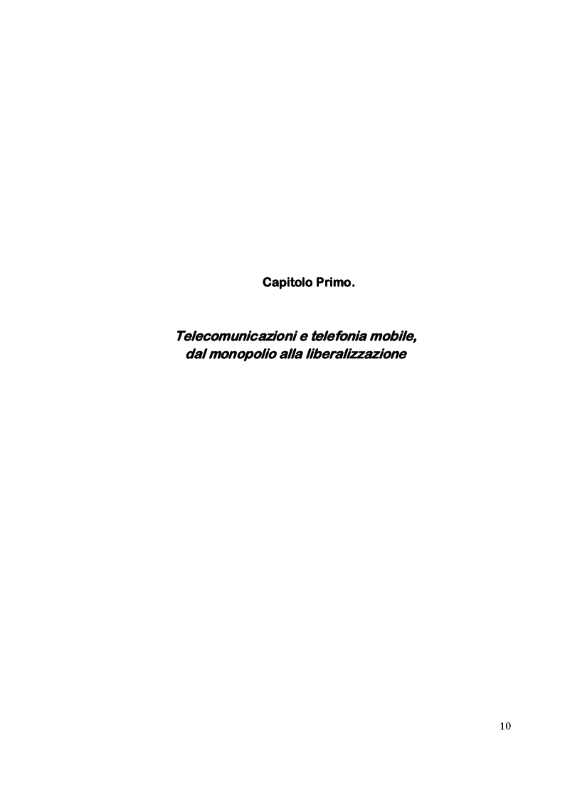 Anteprima della tesi: Mobile Virtual Network Operators. Criticità di posizionamento e marketing opportunities di settore in Italia., Pagina 8