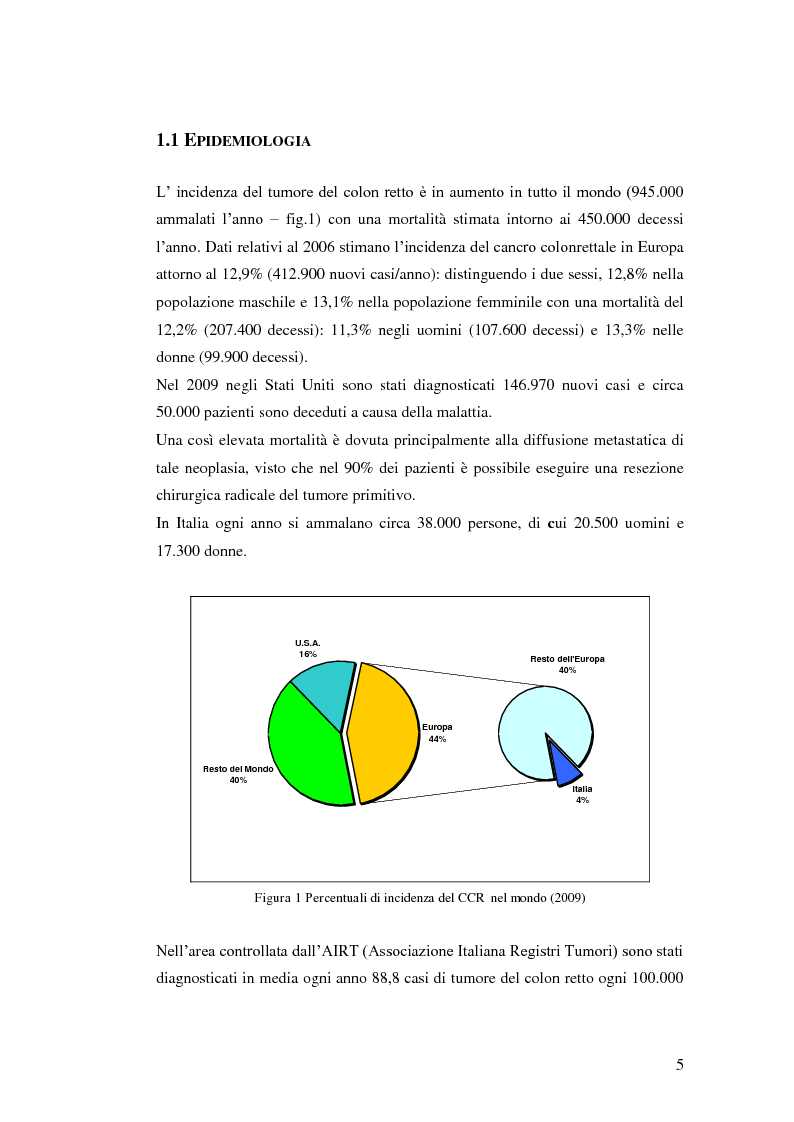 Anteprima della tesi: Ricerca di mutazioni nel gene K-Ras mediante HRM-PCR, Pagina 3