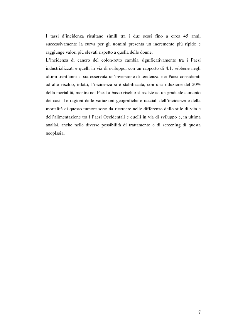Anteprima della tesi: Ricerca di mutazioni nel gene K-Ras mediante HRM-PCR, Pagina 5