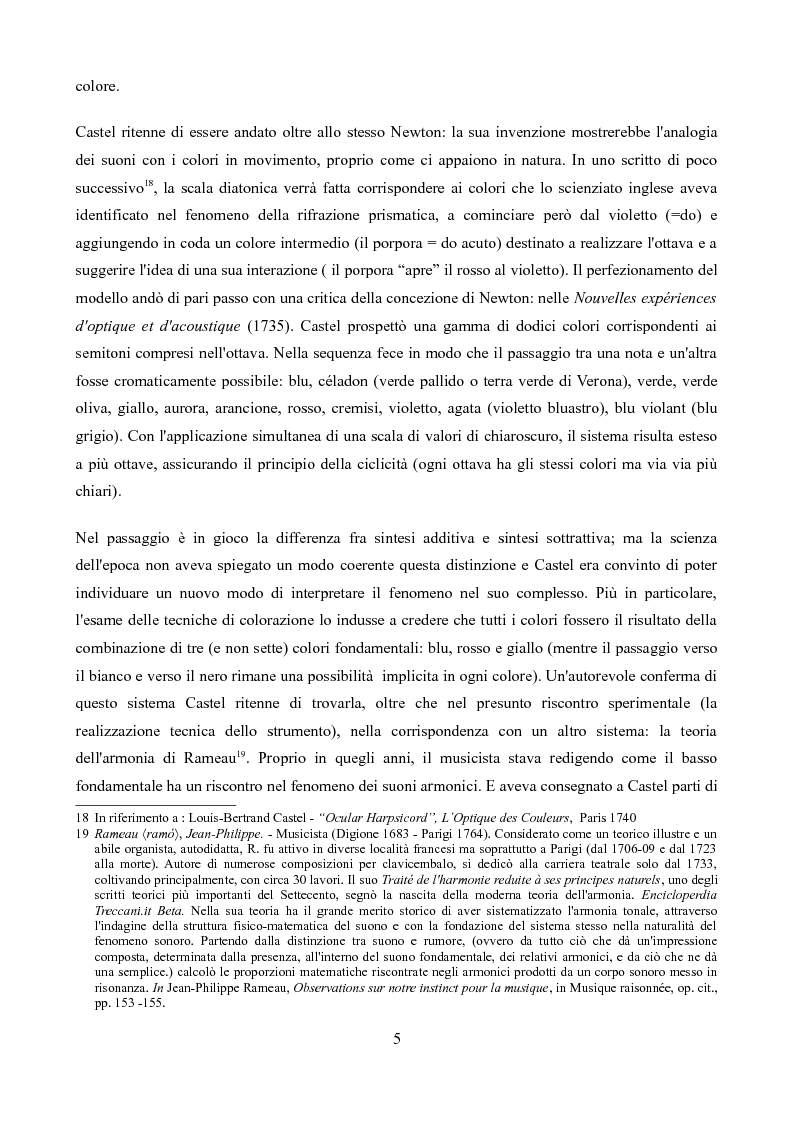Anteprima della tesi: Concerto per musica cromatica, Pagina 6