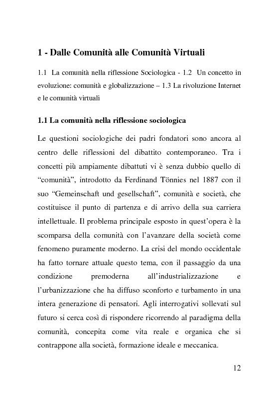 Anteprima della tesi: Comunità virtuali e politica: il caso Barack Obama, Pagina 9