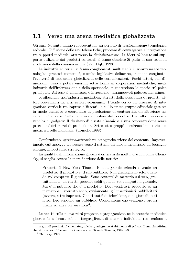 Anteprima della tesi: Indymedia Italia: quando gli hacker fanno politica, Pagina 14