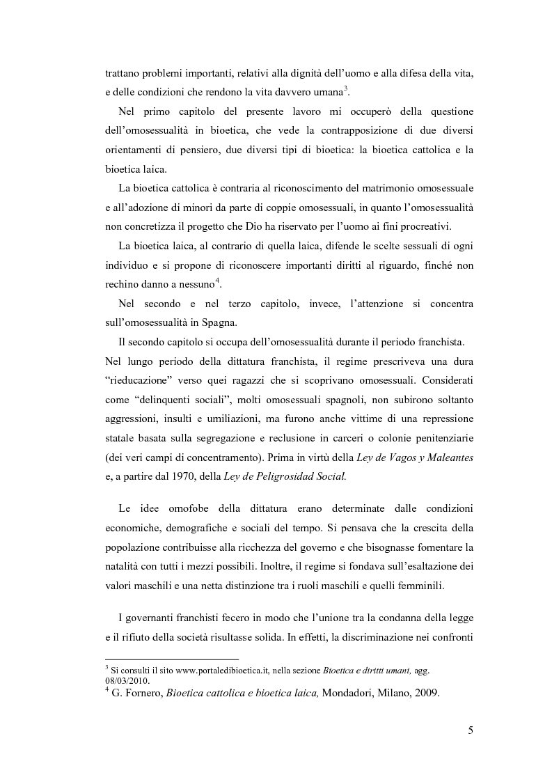 Anteprima della tesi: L'omosessualità in Spagna, da Franco a Zapatero, Pagina 4
