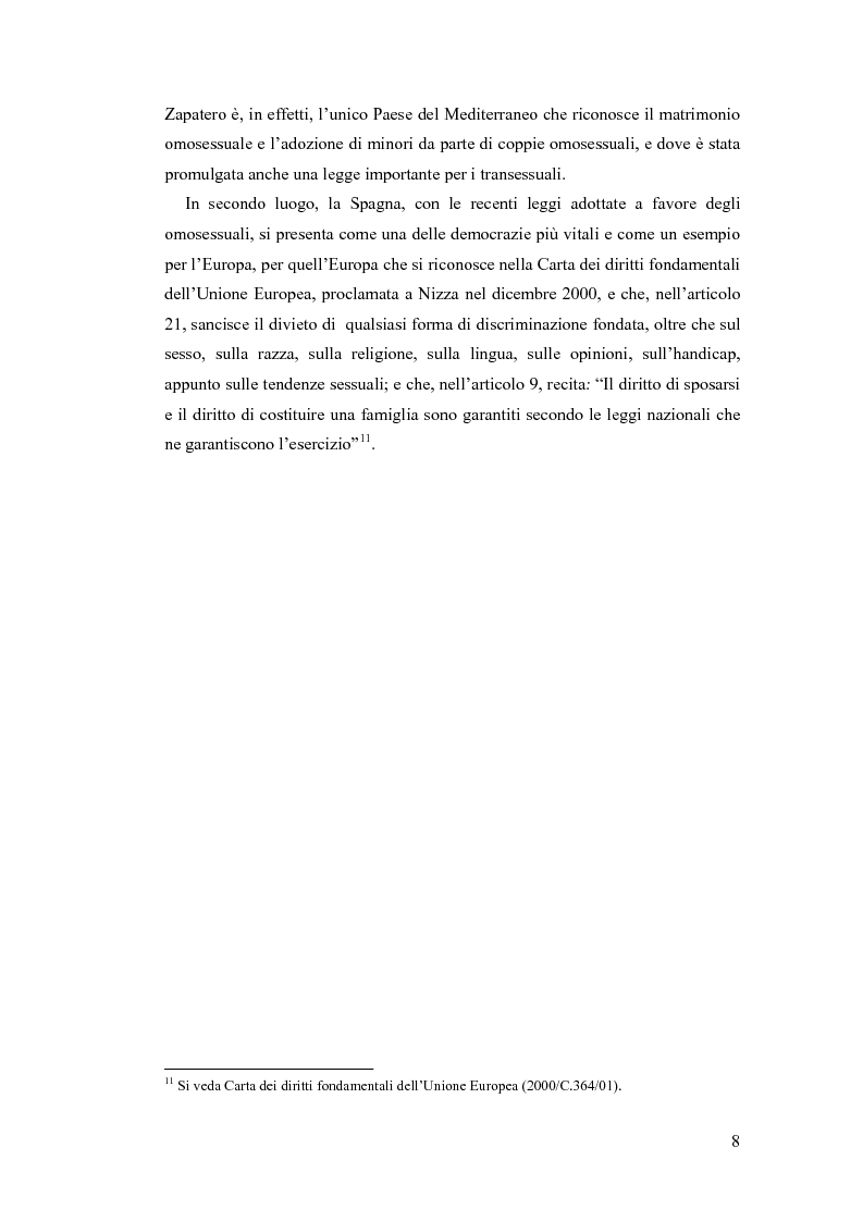 Anteprima della tesi: L'omosessualità in Spagna, da Franco a Zapatero, Pagina 7