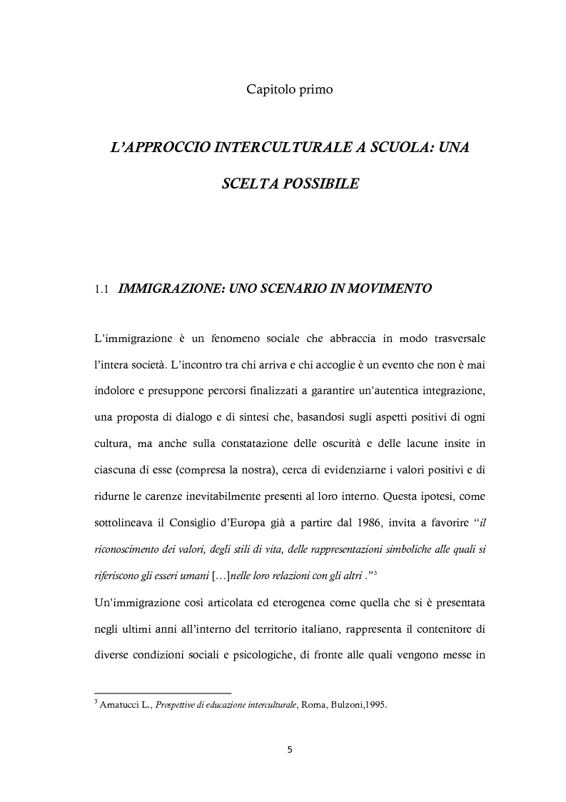Anteprima della tesi: Valorizzare la varietà linguistica nella classe multiculturale, Pagina 6