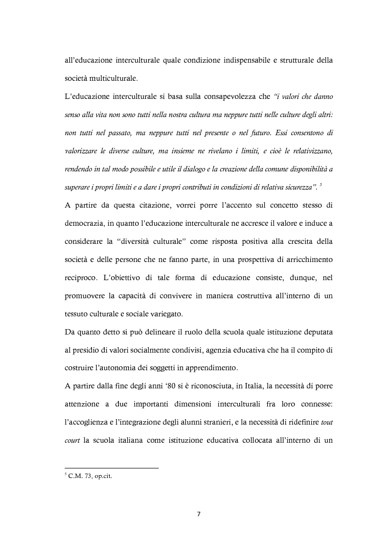 Anteprima della tesi: Valorizzare la varietà linguistica nella classe multiculturale, Pagina 8